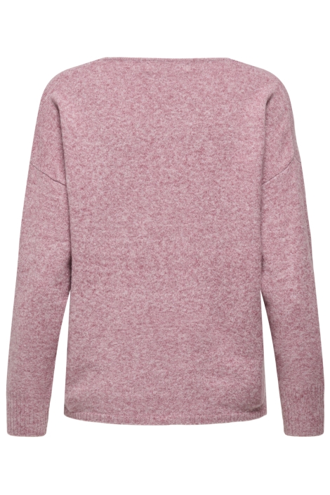 Only onlrica life l/s v-neck pullo knt n